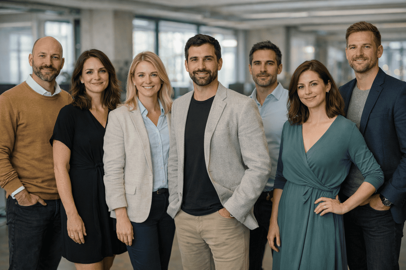 Team working on AI trading platform — Hodnotek